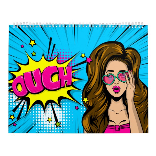 Calendrier Ouch fille (Protection)