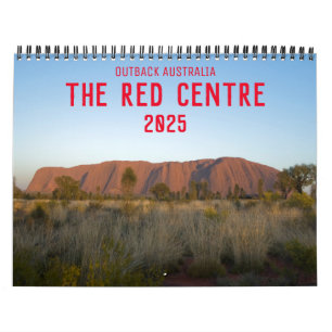 Calendrier Outback Australie Le Centre Rouge Uluru Kata Tjuta