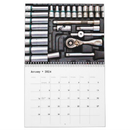 Calendrier Outils Handyman Boîte à outils
