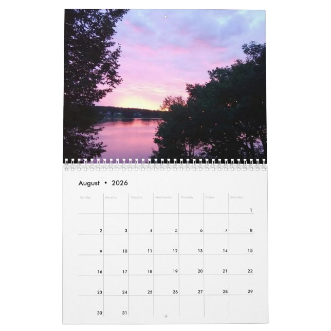 Calendrier Ozark Life 2021 (Aug 2026)