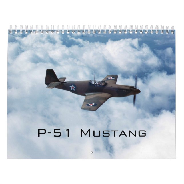 Calendrier P-51 Mustang (Protection)