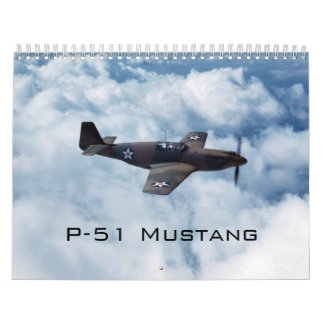 Calendrier P-51 Mustang