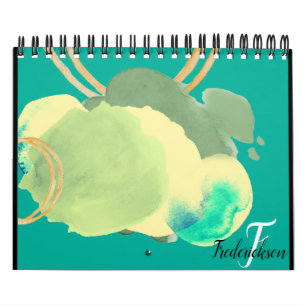 Calendrier Palette couleur esthétique 2021