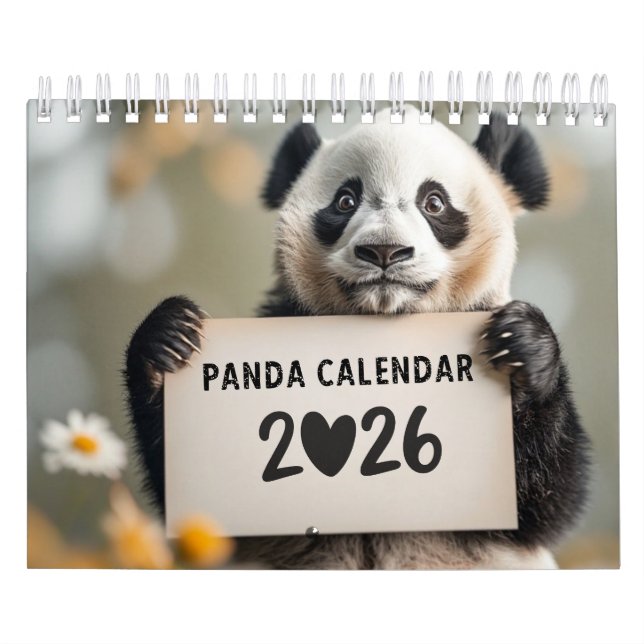 Calendrier Panda 2026 (Protection)