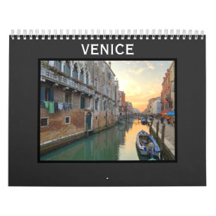 Calendrier Panorama sur Venise et canaux