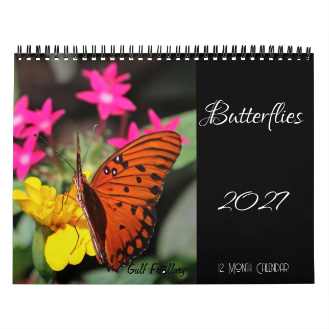 Calendrier Papillon 2027 (Protection)