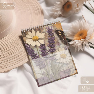 Calendrier papillon floral vintage
