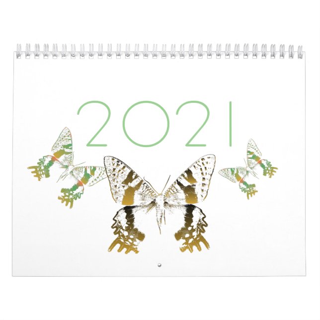 Calendrier Papillon - Mois (Protection)