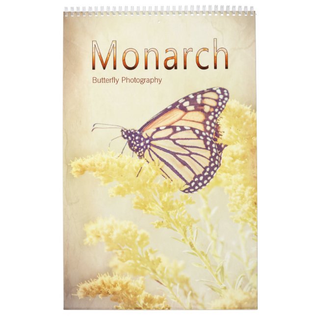 Calendrier Papillon Monarque Beaux-Arts Nature Photos (Protection)