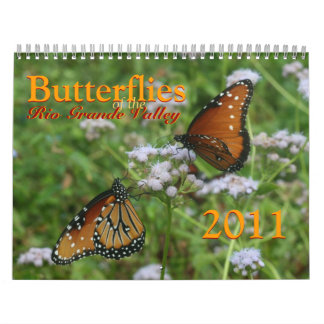 Calendrier Papillons de la vallée du Rio Grande
