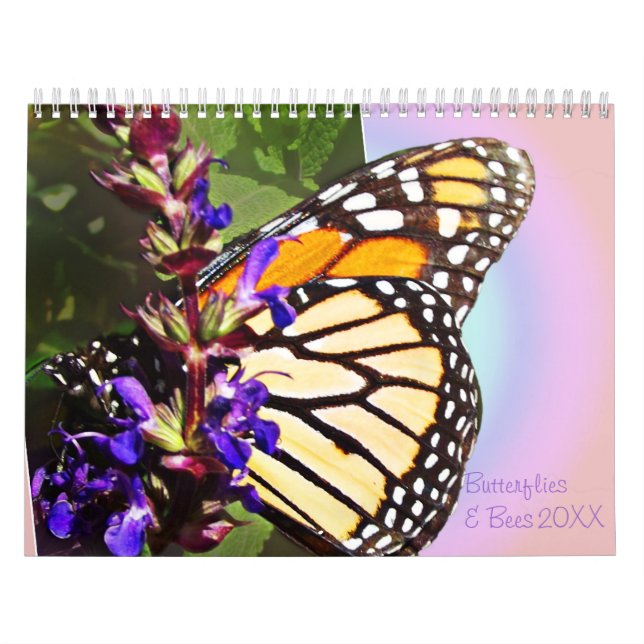 Calendrier Papillons et abeilles (Protection)