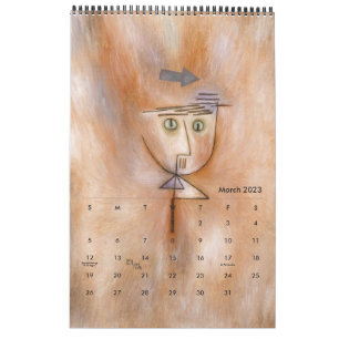 Calendrier par Paul Klee