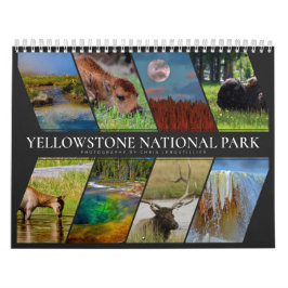 Calendrier Parc National De Yellowstone Un endroit très spéci