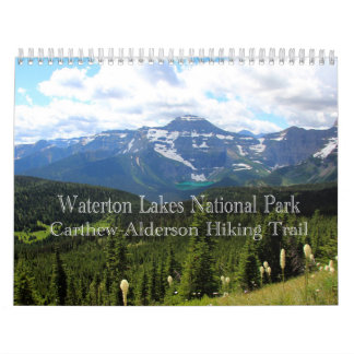 Calendrier Parc national des Lacs-Waterton