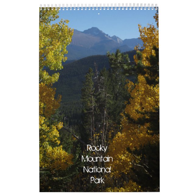 Calendrier Parc national des Rocheuses (Protection)