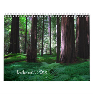 Calendrier Parcs d'état de séquoia