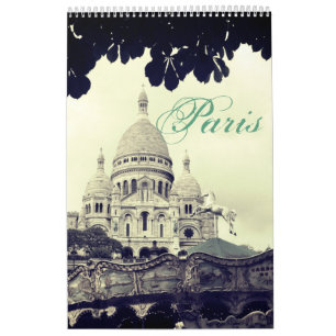 Calendrier Paris Photographe Montmartre Sacré-Coeur