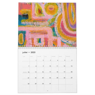 Calendrier Pat Blanche Art 2025