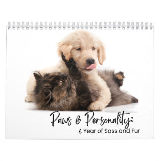 Calendrier Paws & Personality: A Year of Sass and Fur