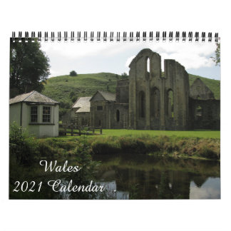 Calendrier Pays de Galles. A 2021