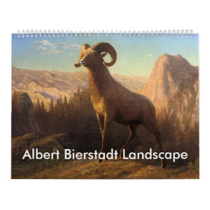 Calendrier Paysage d'Albert Bierstadt