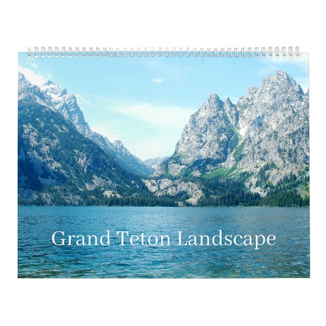 Calendrier Paysage de Grand Teton (Protection)