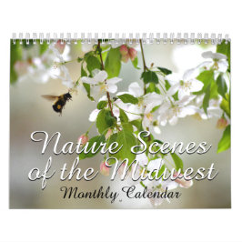 Calendrier Paysage du jardin du Midwest Garden Mensuel