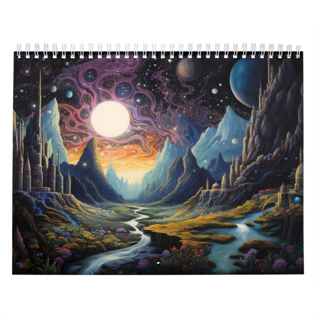 Calendrier Paysage Imaginaire (Protection)