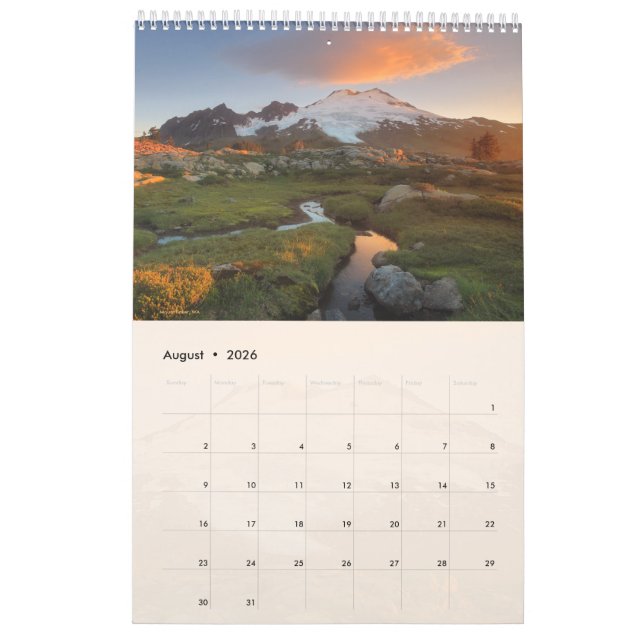 Calendrier Paysager 2020 Par Deborah Baker (Aug 2026)