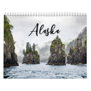Calendrier Paysages d'Alaska
