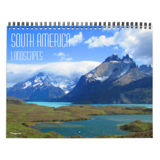 Calendrier paysages d'amérique du sud 2027 (avec lieux)