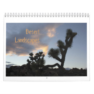 Calendrier Paysages de désert