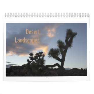 Calendrier Paysages de désert