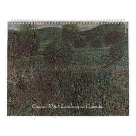 Calendrier Paysages de Gustav Klimt