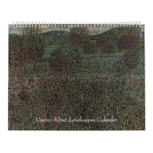 Calendrier Paysages de Gustav Klimt