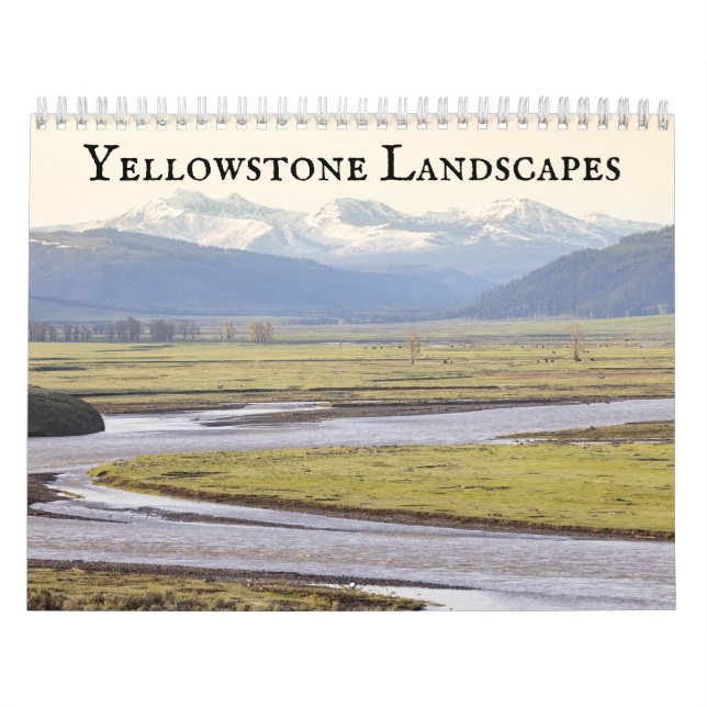 Calendrier Paysages de Yellowstone (Protection)