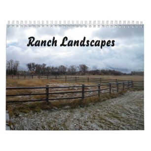 Calendrier Paysages du ranch