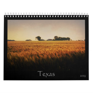 Calendrier Paysages du Texas