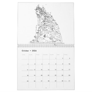 Calendrier Paysages Fantastiques