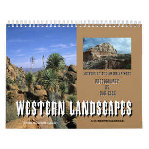 Calendrier Paysages occidentaux