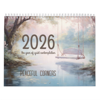 Calendrier  Peaceful Corners for Quiet Contemplation Calendar