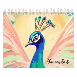 Calendrier peacock calendar