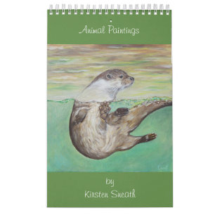 Calendrier Peintures animales de Kirsten Sneath