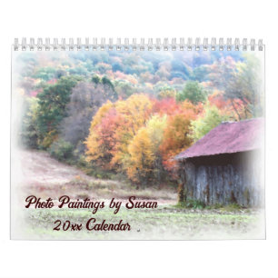 Calendrier Peintures de photos de nature par Susan