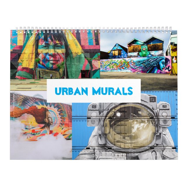 Calendrier Peintures murales Murales de rue 2021 Mur de maiso (Protection)