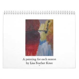 Calendrier Peintures par le genou de plume de Lisa