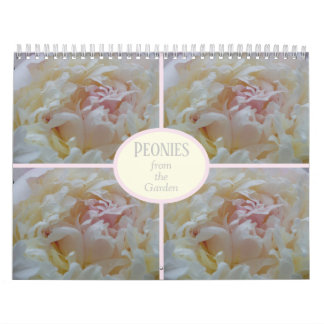 Calendrier Peonies de mon jardin