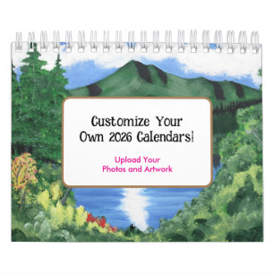 Calendrier personnalisable 2026 - Téléchargez vos