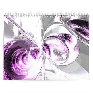 Calendrier personnalisable d'art abstrait