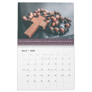 Calendrier Personnalisation Religieux Psaumes Chrétiens Phot